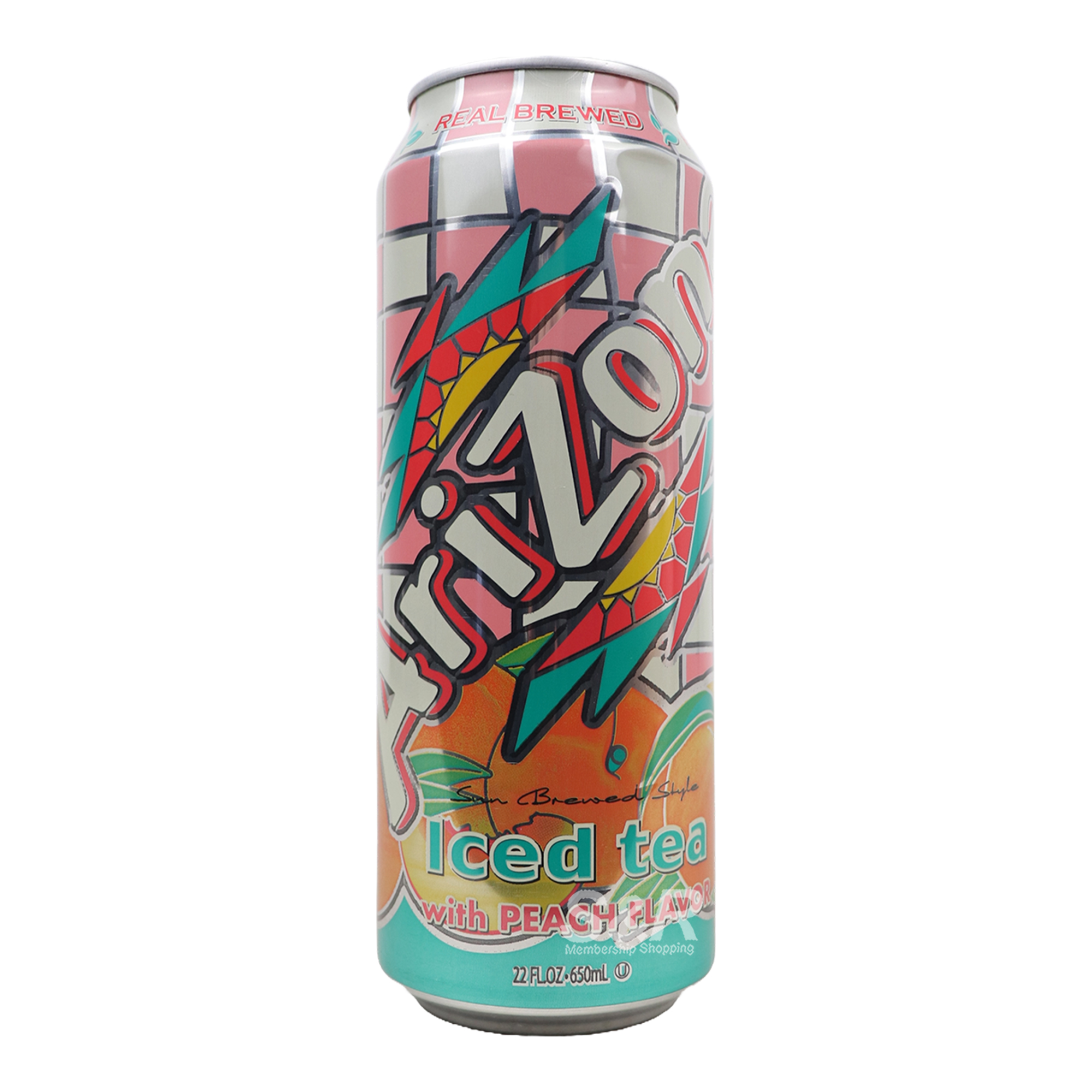 Arizona Iced Tea With Peach Flavor 650ml Arizona Iced Tea With Peach Flavor 650ml